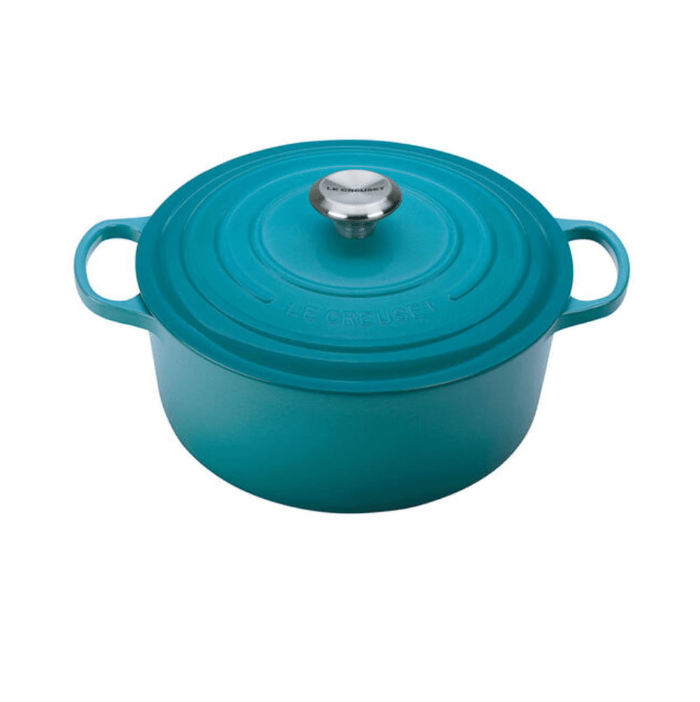 Le Creuset 7.25 QT Round Dutch Oven — Kitchen Collage